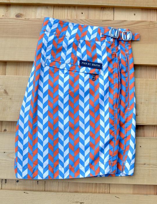 Hamptons Tailored Swim Shorts - Tracks Small