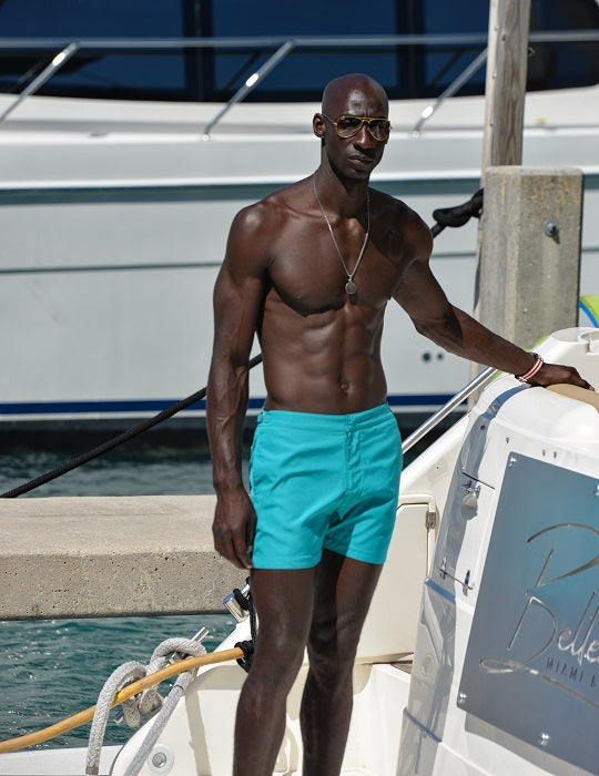 Men's Hamptons Tailored Swim Shorts - Solid