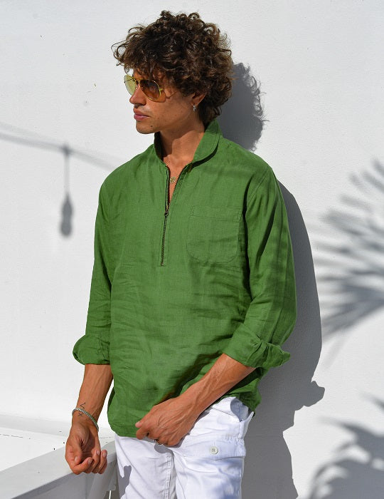 Sorrento Solid Linen Shirts