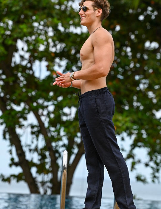 Barbuda Linen Pants - Timeless Coastal Style