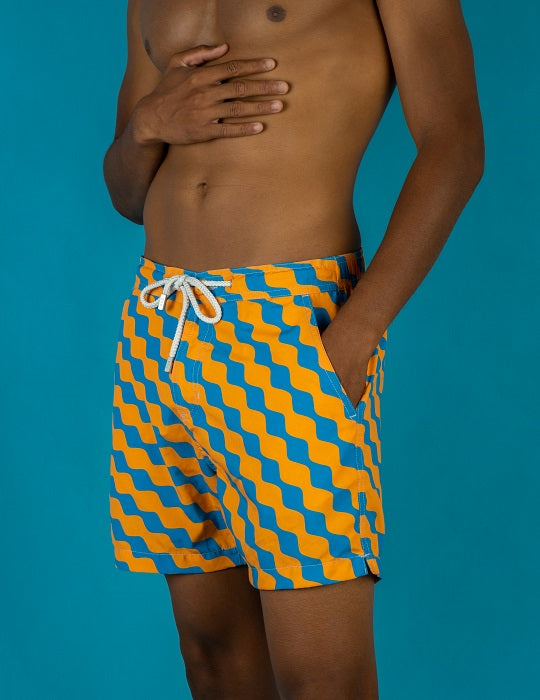 Men's Bora Bora Tailored Swim Shorts - Kahuna