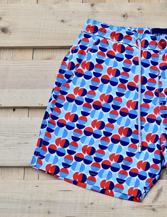 Bora Bora Tailored Swim Shorts - Moon