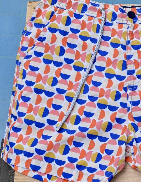 Bora Bora Tailored Swim Shorts - Moon