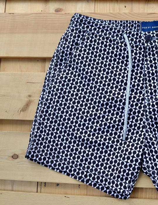 Bora Bora Tailored Swim Shorts - Peace