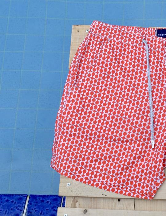 Bora Bora Tailored Swim Shorts - Peace