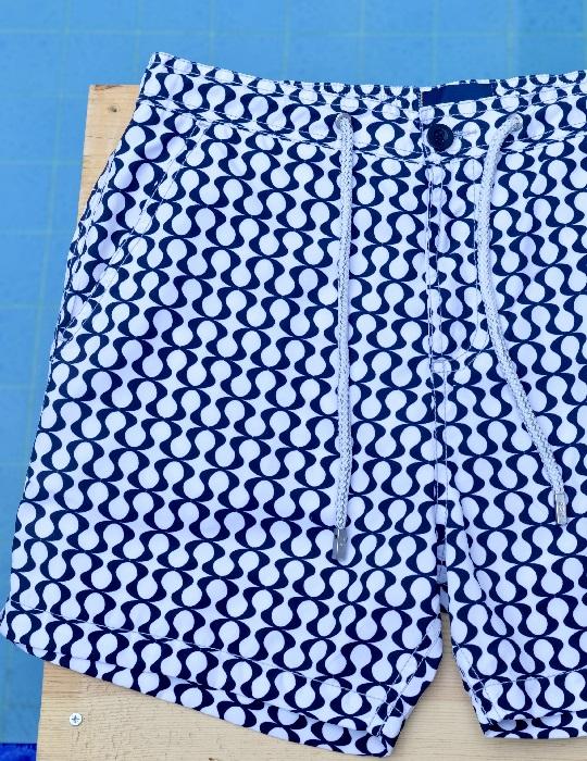 Bora Bora Tailored Swim Shorts - Peace