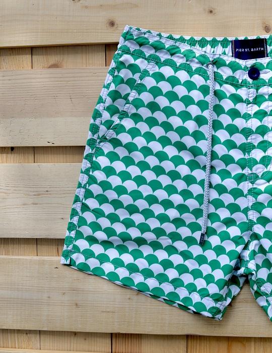Bora Bora Tailored Swim Shorts - Scales