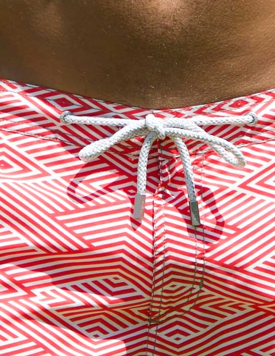Men's Bora Bora Tailored Swim Shorts - Zig Zag Maze