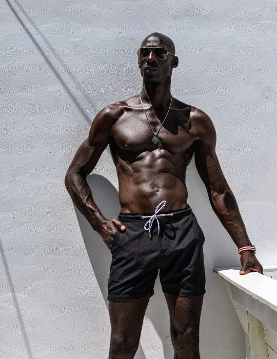 Bora Bora Tailored Swim Shorts - Solid