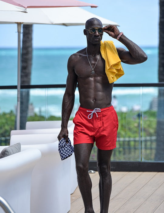 Bora Bora Tailored Swim Shorts - Solid