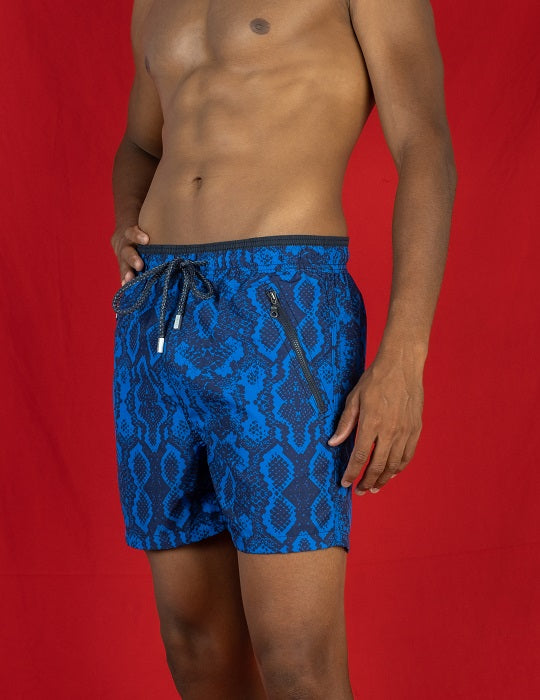 Men's Cannes Sports Swim Shorts - Python