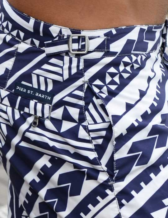 Hamptons Tailored Swim Shorts - Poly Tattoo