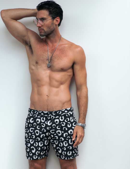 Hamptons Tailored Swim Shorts - Pug