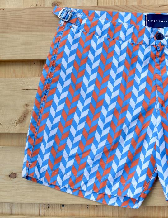 Men's Hamptons Tailored Swim Shorts - Tracks Small