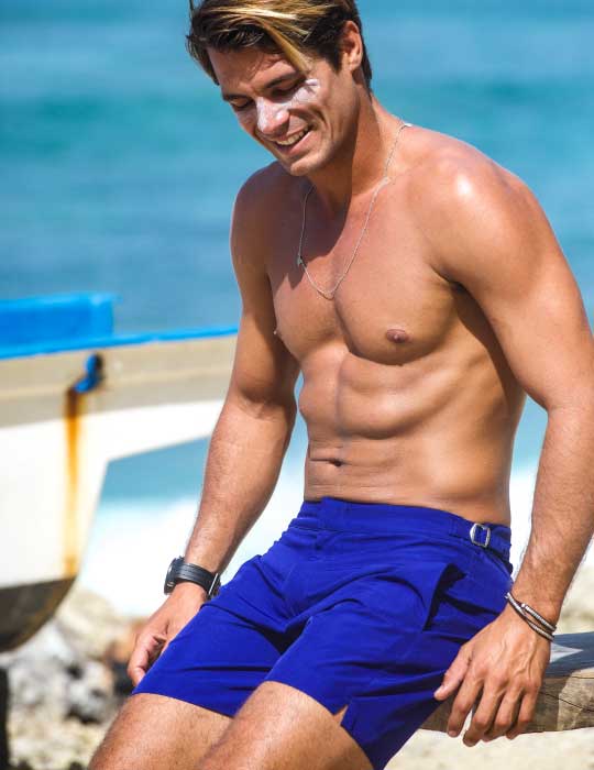 Men's Hamptons Tailored Swim Shorts - Solid