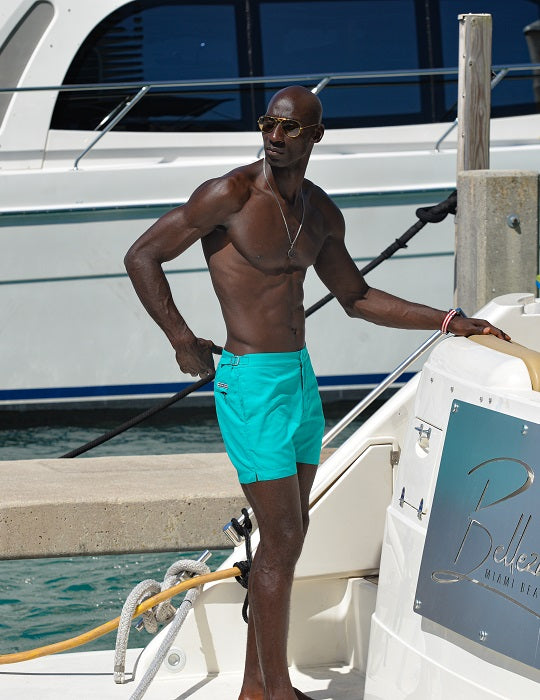 Men's Hamptons Tailored Swim Shorts - Solid