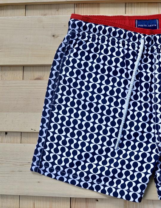 Men's Pier Sports Swim Shorts - Peace