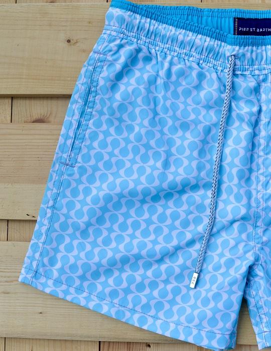 Men's Pier Sports Swim Shorts - Peace