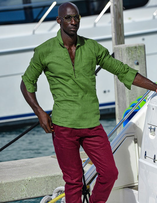 Sorrento Solid Linen Shirts