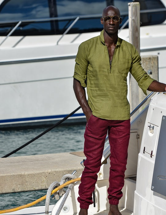 Sorrento Solid Linen Shirts