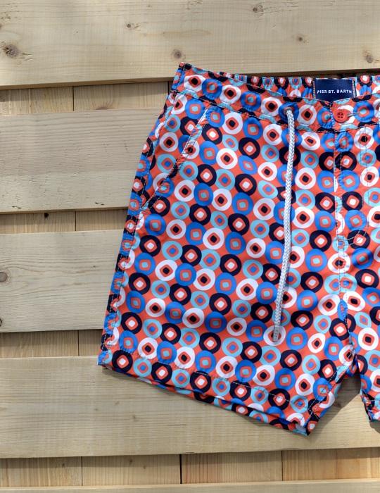Men's Bora Bora Tailored Swim Shorts - Square Circle