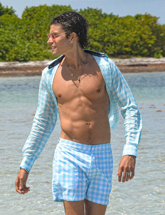 St Jean Voile - Gingham