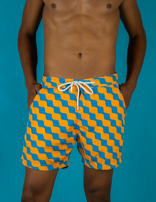 Men's Bora Bora Tailored Swim Shorts - Kahuna