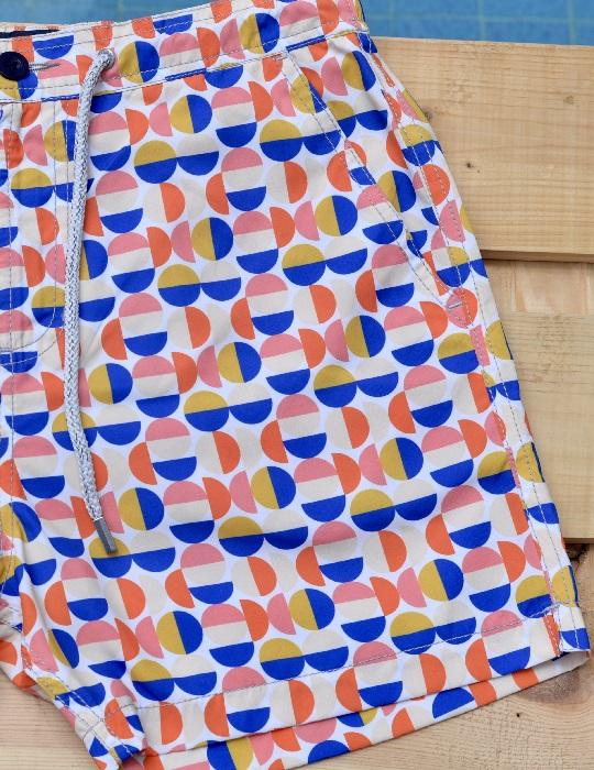 Bora Bora Tailored Swim Shorts - Moon