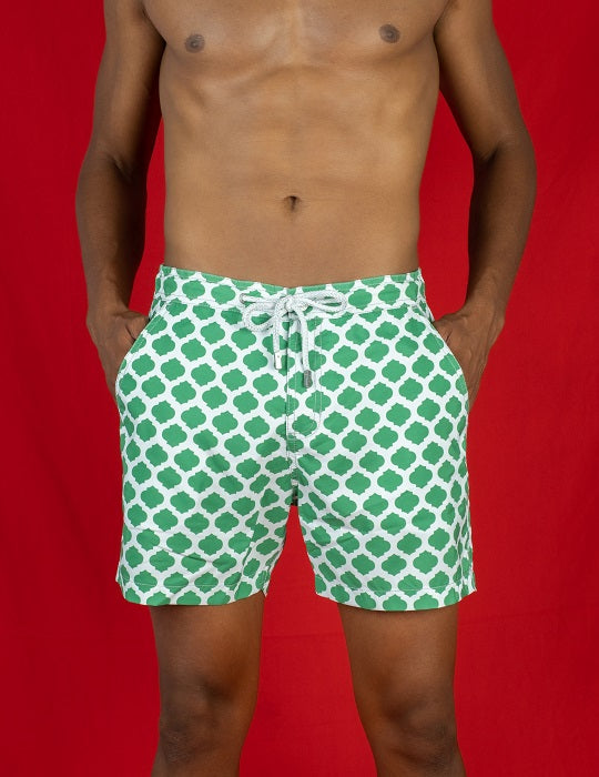 Bora Bora Tailored Swim Shorts - Morocco