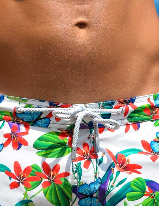 Bora Bora Tailored Swim Shorts - Mystical Blossom