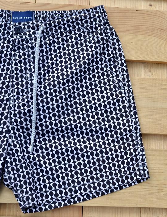 Bora Bora Tailored Swim Shorts - Peace