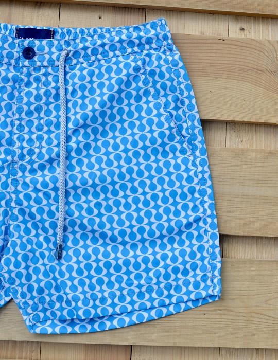 Bora Bora Tailored Swim Shorts - Peace