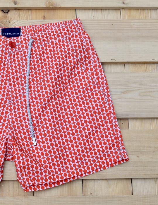 Bora Bora Tailored Swim Shorts - Peace