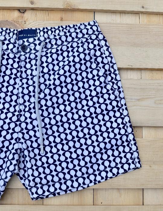 Bora Bora Tailored Swim Shorts - Peace