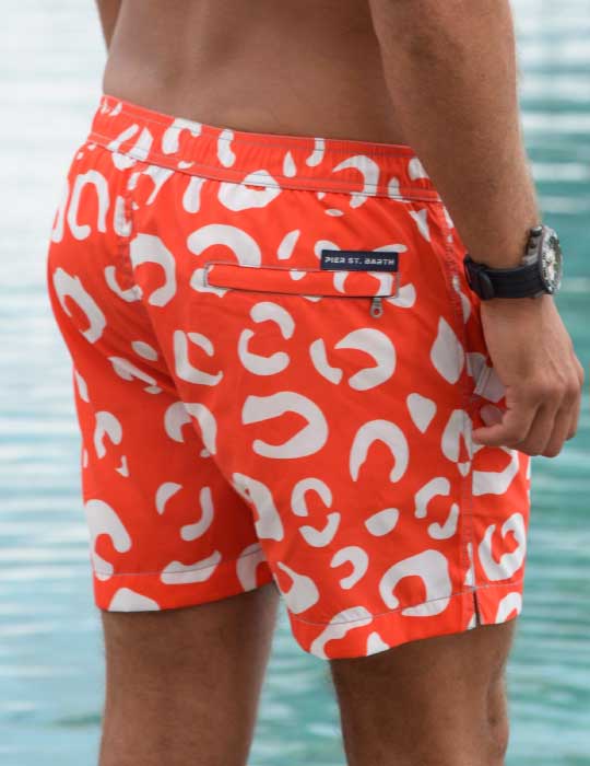 Men's Bora Bora Tailored Swim Shorts - Pug