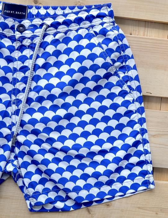 Bora Bora Tailored Swim Shorts - Scales
