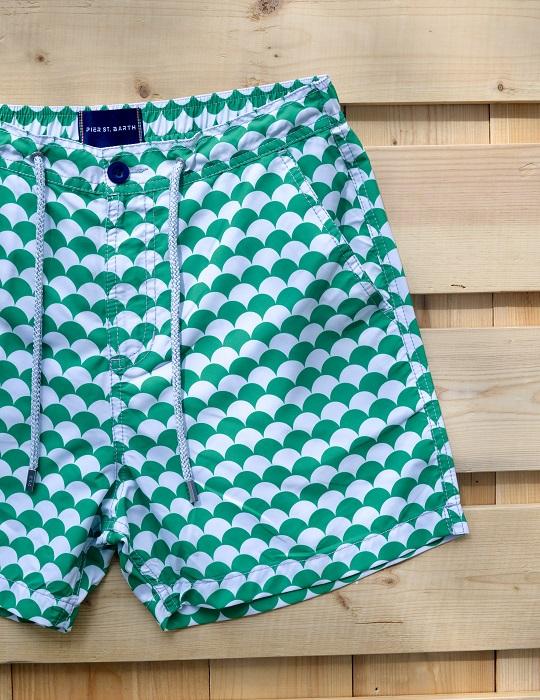 Bora Bora Tailored Swim Shorts - Scales