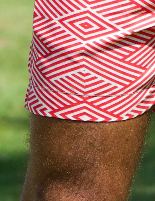 Bora Bora Tailored Swim Shorts - Zig Zag Maze
