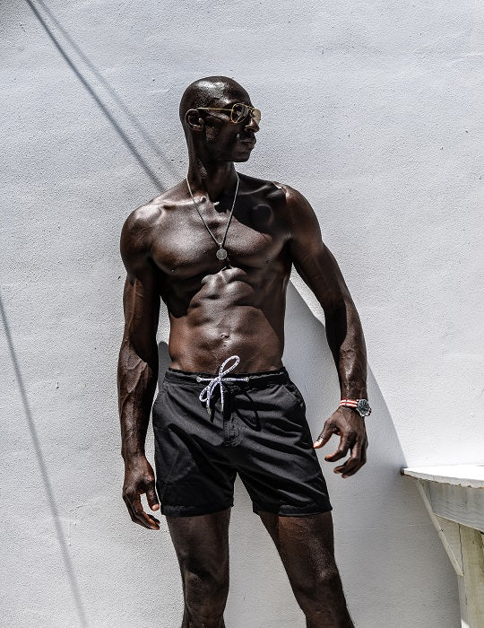 Bora Bora Tailored Swim Shorts - Solid