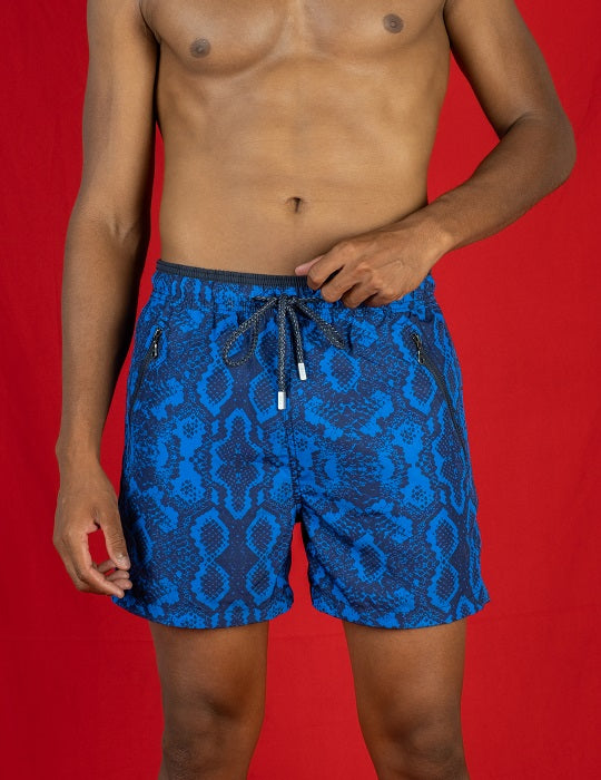 Men's Cannes Sports Swim Shorts - Python
