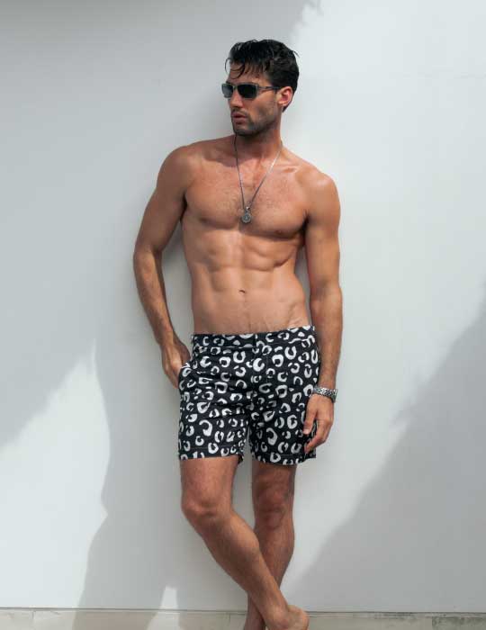 Hamptons Tailored Swim Shorts - Pug