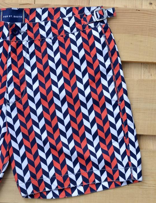 Men's Hamptons Tailored Swim Shorts - Tracks Small