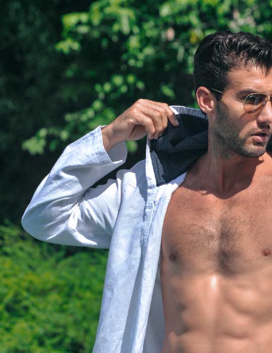 McGregor- Linen Robe