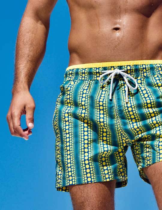 South Beach Sports Swim - Polka Circles