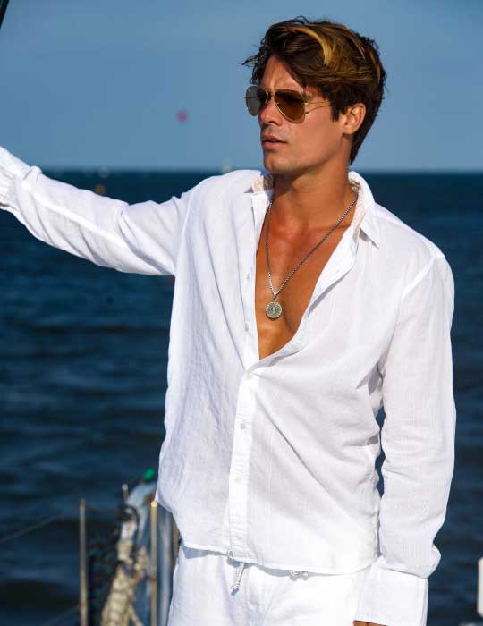 St Jean Voile - White