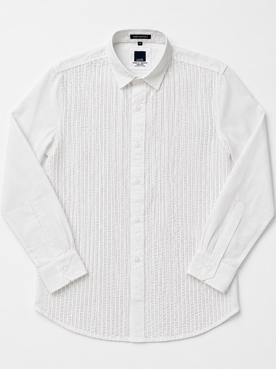 Riva Corded Cotton Voile Shirt