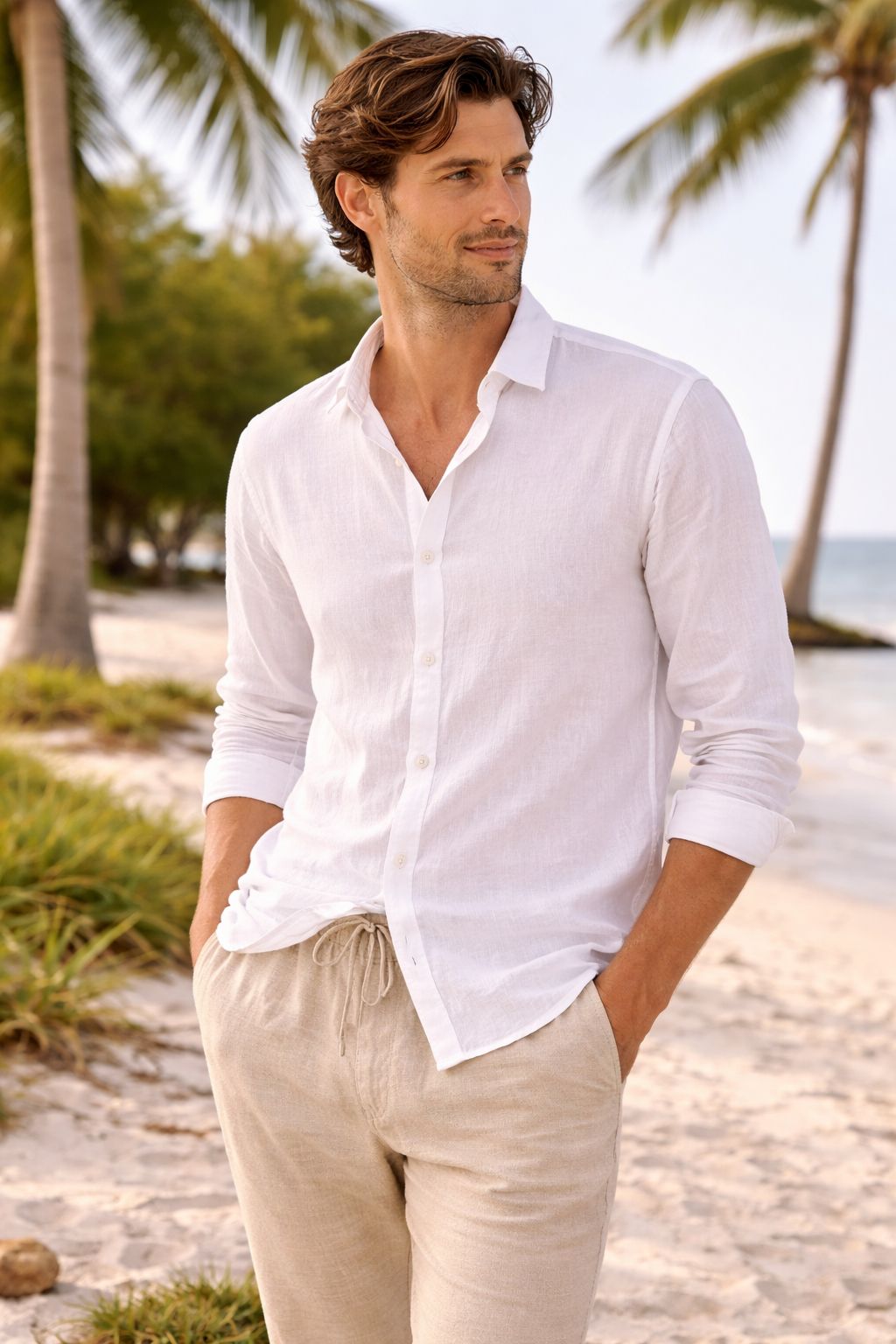 Men's Belize Crinkle Cotton Shirt