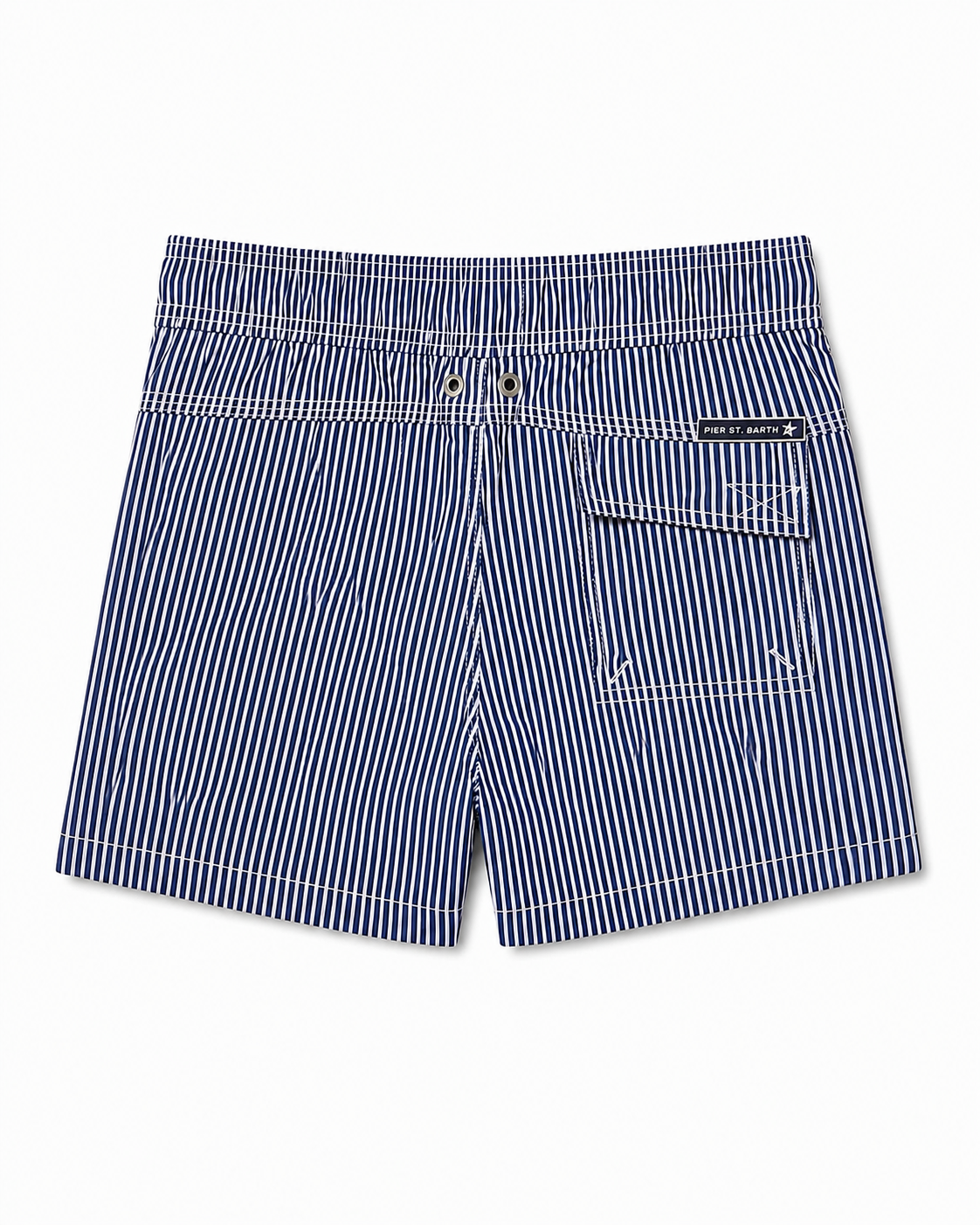 Men's South Beach Sports Swim Shorts - Classic Stripes