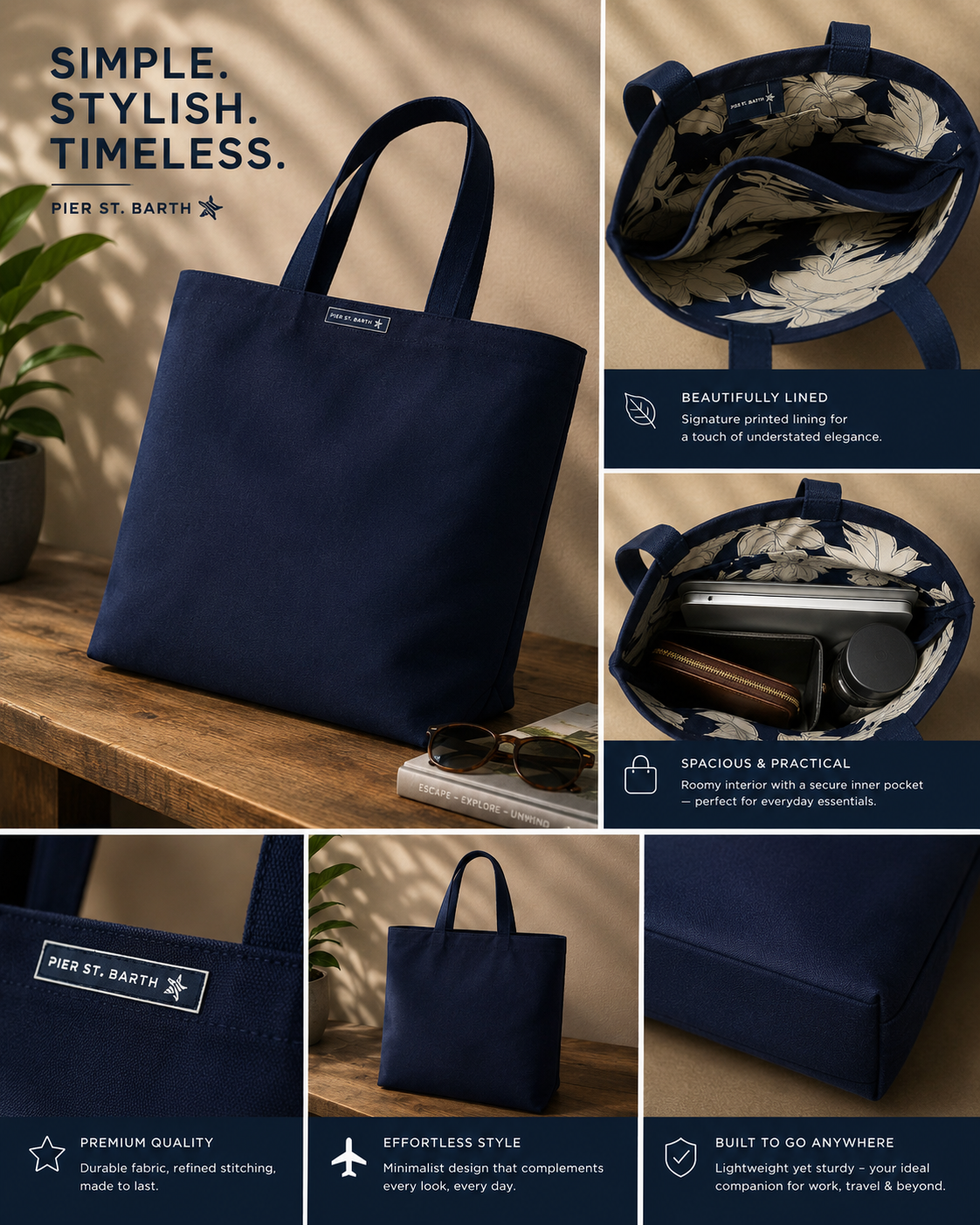 Gustavia Tote