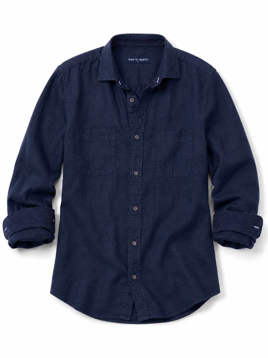 Men's Corsica Utility Long Sleeve Linen Shirts